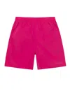 Stussy Elasticated Waist Shorts In Pink