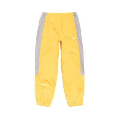 Pre-owned Stussy Nylon Track Pant 'yellow' | Men's Size S