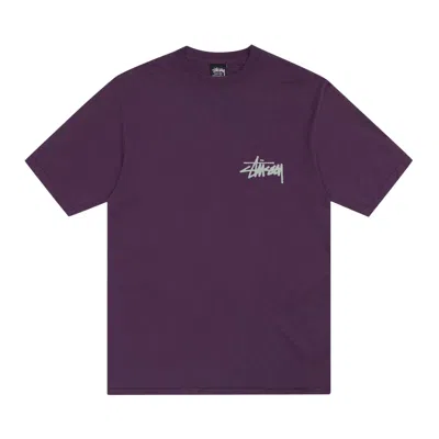 Pre-owned Stussy Old Phone Tee 'purple'
