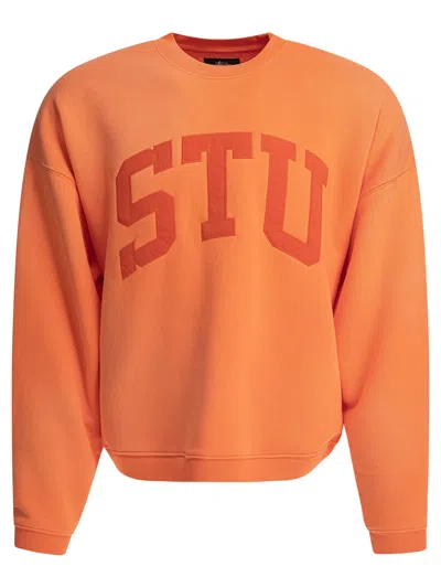 Stussy Orange Polyester Sweatshirt