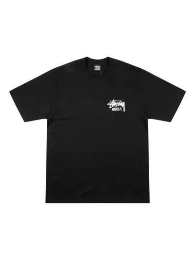 Stussy Osaka Graphic T-shirt In Black