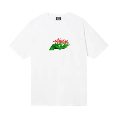 Pre-owned Stussy oz Tee 'white'