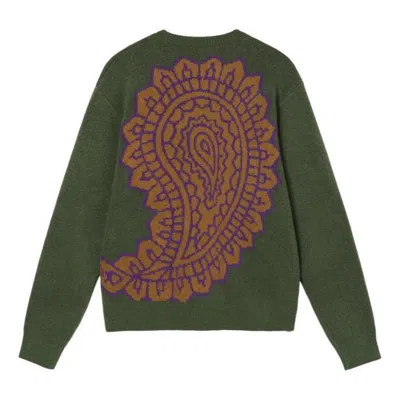 Stussy Paisley Sweater 'green'