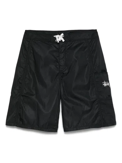 Stussy Paneled Board Short In Black