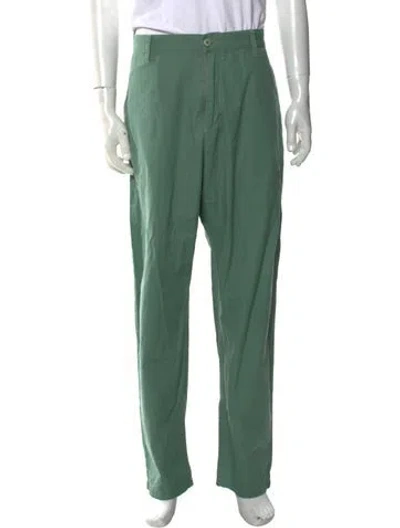 Pre-owned Stussy Pants In Green