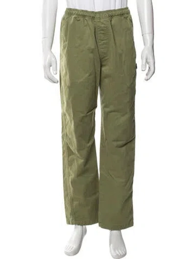 Pre-owned Stussy Pants In Green