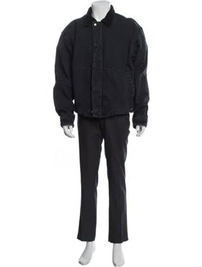 Pre-owned Stussy Parka In Blue