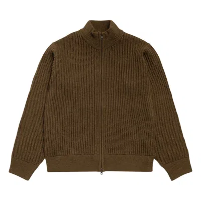 Pre-owned Stussy Patch Zip Sweater 'green' | Men's Size M
