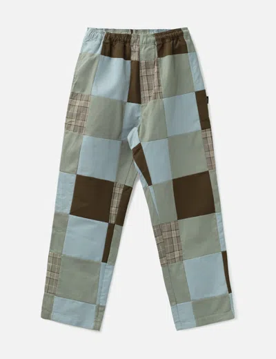 Stussy Patchwork Beach Pant In Multi