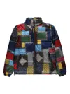 Stussy Patchwork Puffer Jacket In Multi