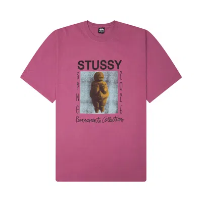 Pre-owned Stussy Permanent Collection Pigment Dyed Tee 'berry' | Purple | Men's Size L