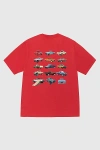 Stussy Pickup Tee In Red, Men's At Urban Outfitters