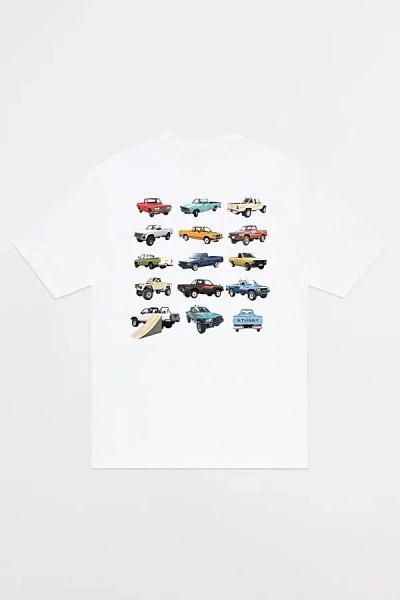 Stussy Pickup Tee In White, Men's At Urban Outfitters