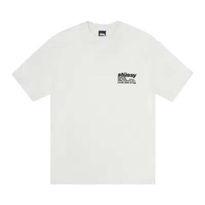 Pre-owned Stussy Pigment Dyed Dna Tee 'natural' In Cream