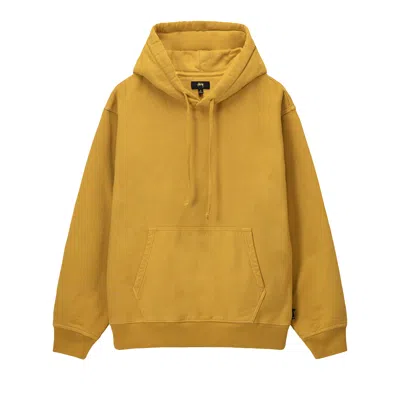 Pre-owned Stussy Pigment Dyed Fleece Hoodie 'gold'
