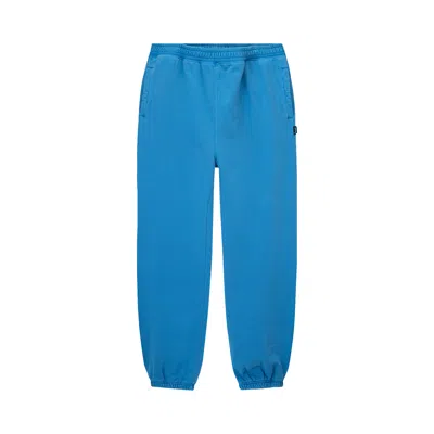 Pre-owned Stussy Pigment Dyed Fleece Pant 'blue'
