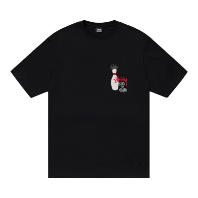 Pre-owned Stussy Pigment Dyed Kingpin Tee 'black'
