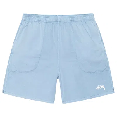 Pre-owned Stussy Pigment Stock Water Short 'blue'