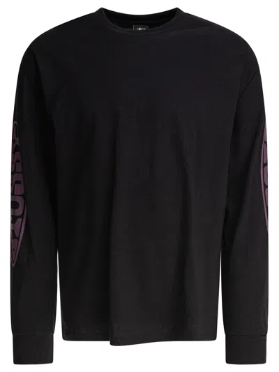 Stussy Pill Ls Tee T-shirts Black