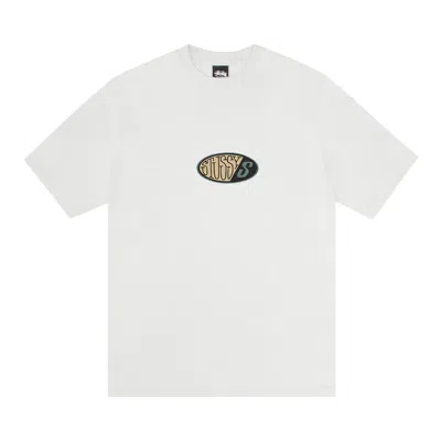 Pre-owned Stussy Pitstop Tee Pigment Dyed 'natural' | Cream | Men's Size S