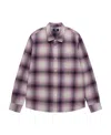 Stussy Qaudri Shirt In Purple