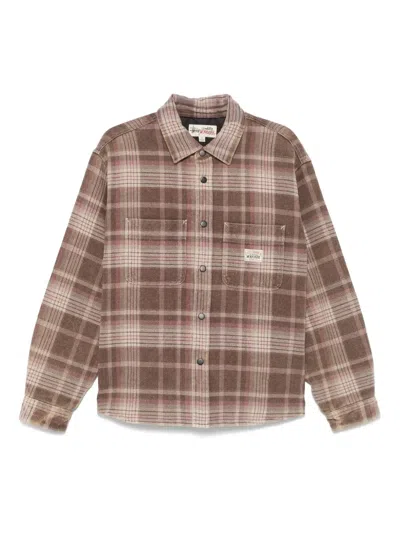 Stussy Plaid Shirt Jacket
