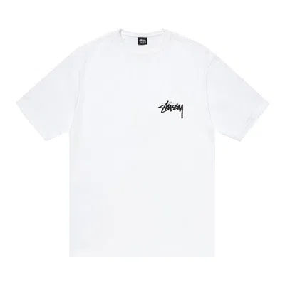 Pre-owned Stussy Plush Tee 'white'