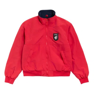 Stussy Polar Fleece Lined Jacket 'red'
