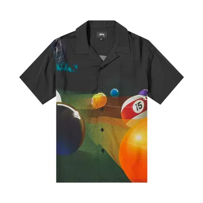 Pre-owned Stussy Pool Hall Shirt 'black' | Men's Size M