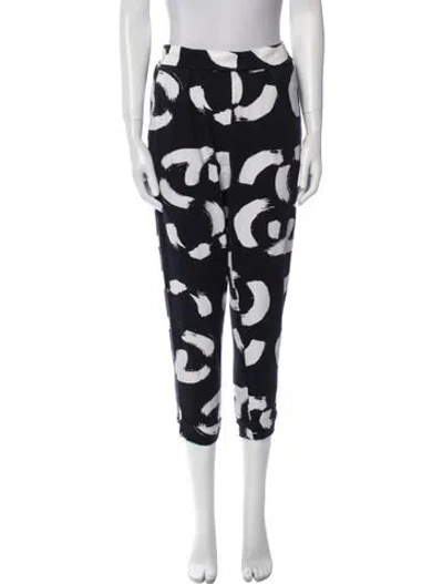Pre-owned Stussy Printed Sweatpants In Blue