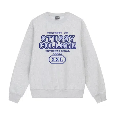 Pre-owned Stussy Property Of Crew 'ash Heather' | Grey | Men's Size M In Gray