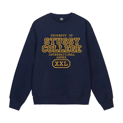 Pre-owned Stussy Property Of Crew 'navy' | Blue | Men's Size Xl