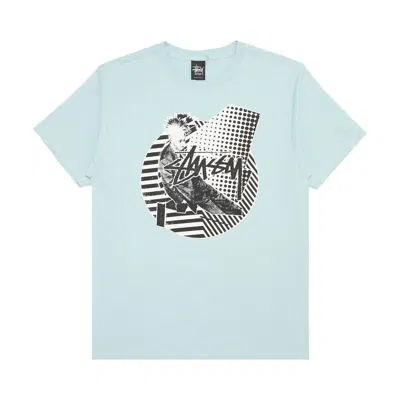 Pre-owned Stussy Punk Mix Tee 'light Blue'