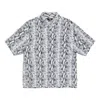 Stussy Python Ss Shirt 'grey' In Gray