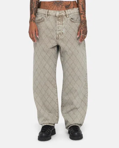 Pre-owned Stussy Quilted Big'ol Pant In Multicolor