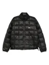 Stussy Quilted Padded Jacket In Black