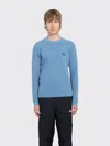 Stussy Raglan Thermal Basic Stock In Blue