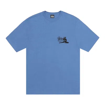 Pre-owned Stussy Relax Tee 'pacific' | Blue | Men's Size Xxl