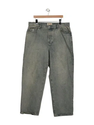 Pre-owned Stussy Relaxed Fit Jeans In Blue