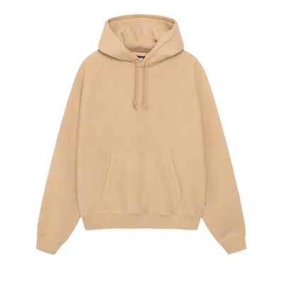 Pre-owned Stussy Relaxed Hoodie 'khaki' | Tan | Men's Size Xl In Brown