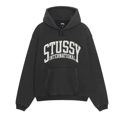 Pre-owned Stussy Relaxed International Hoodie 'washed Red' | Men's Size Xxl