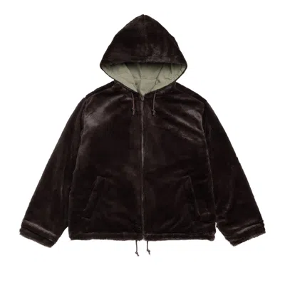 Pre-owned Stussy Reversible Hooded Jacket 'brown' | Men's Size M