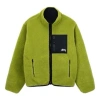 Stussy Reversible Sherpa Jacket 'green Black'