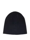 Stussy Ribbed Beanie Hat In Blue