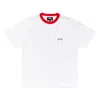 Stussy Ringer T-shirt 'white'