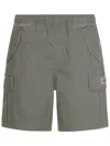 Stussy Ripstop Cargo Beach Shorts In Green
