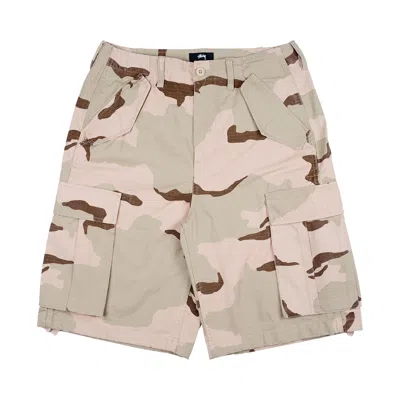 Pre-owned Stussy Ripstop Cargo Short 'sand Camo' | Multi-color | Men's Size 30