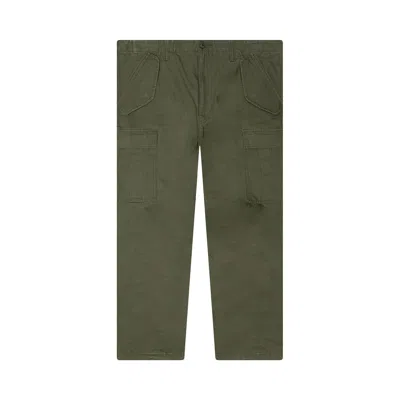 Pre-owned Stussy Ripstop Military Cargo Pant 'olive'