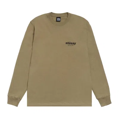 Pre-owned Stussy Rollers Long-sleeve Tee 'olive' | Green | Men's Size M
