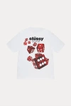 Stussy Rollers Tee In White, Men's At Urban Outfitters
